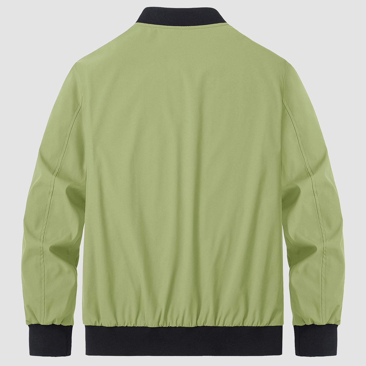 Men's Bomber Jacket Lightweight Windbreaker with Pockets