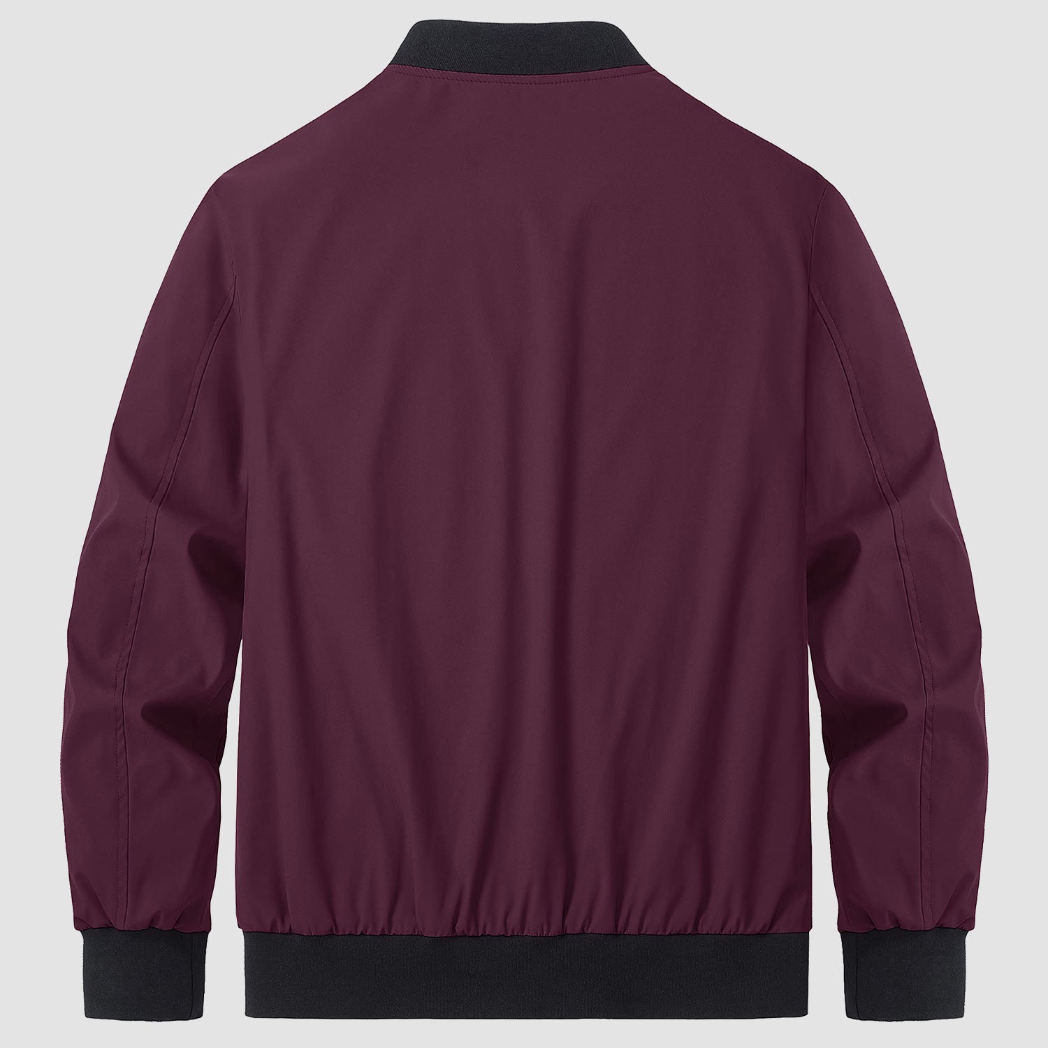 Men's Bomber Jacket Lightweight Windbreaker with Pockets