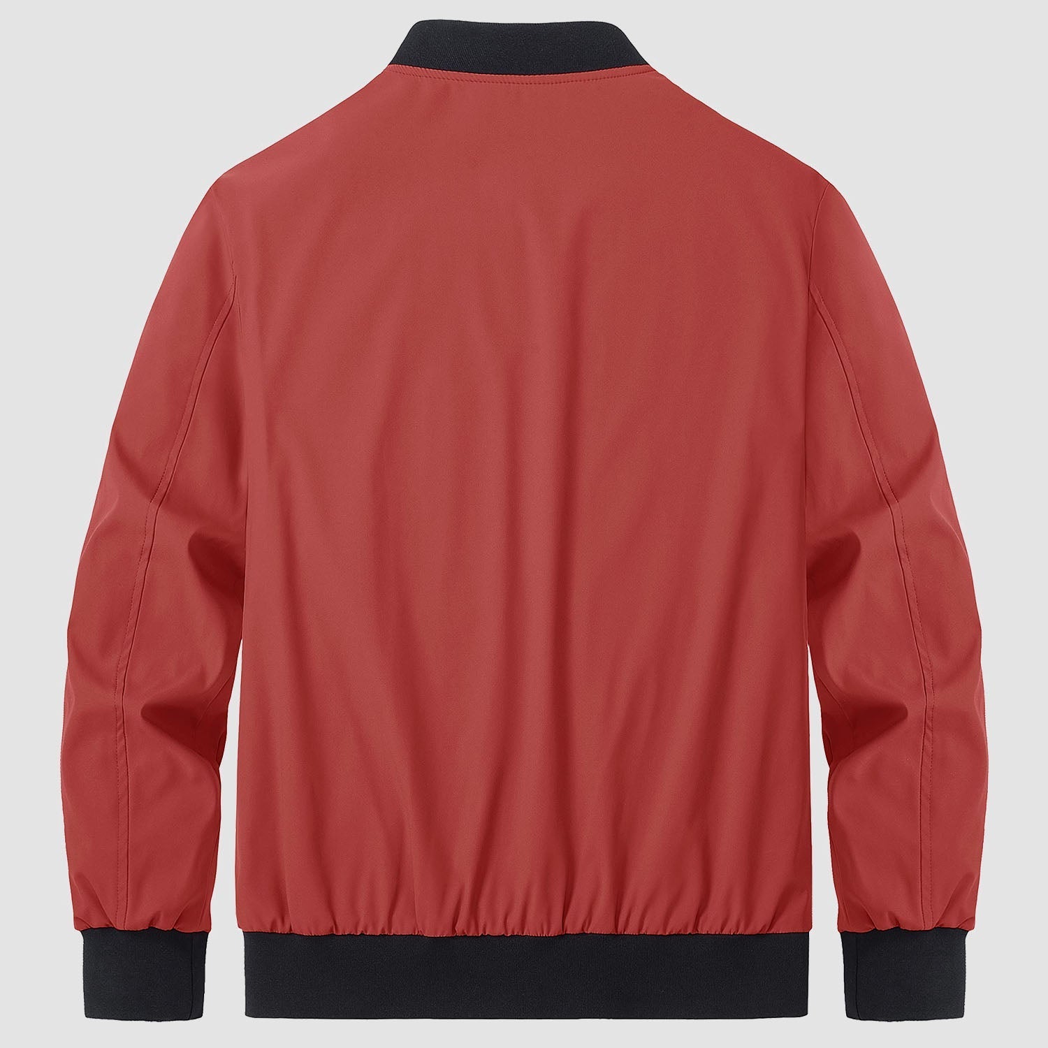 Men's Bomber Jacket Lightweight Windbreaker with Pockets