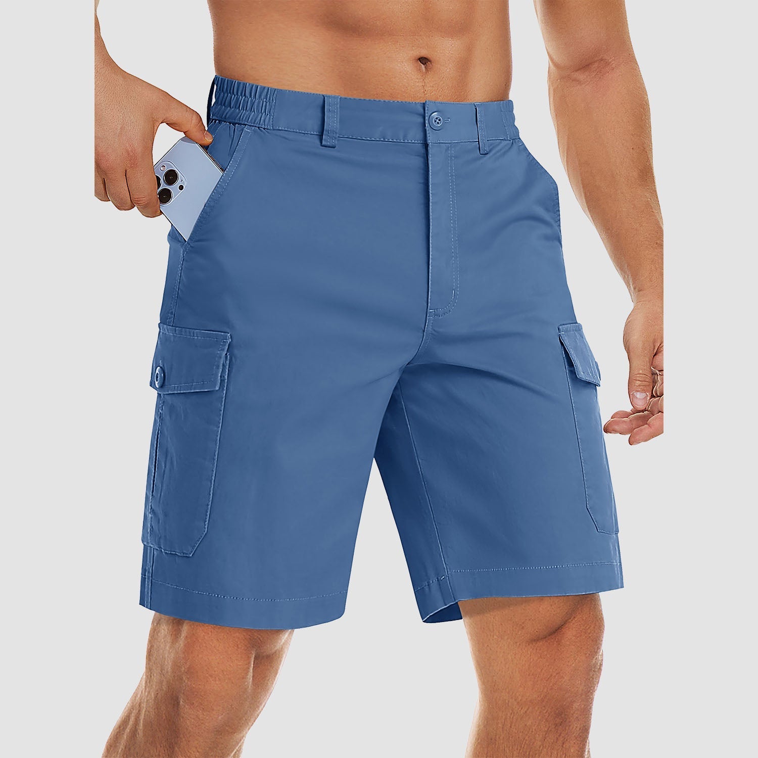 Men's Cargo Shorts Casual Work Shorts