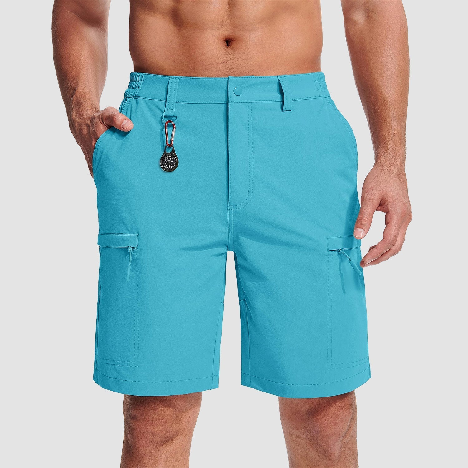 Men's Casual Quick-Dry 5 Pockets Cargo Short