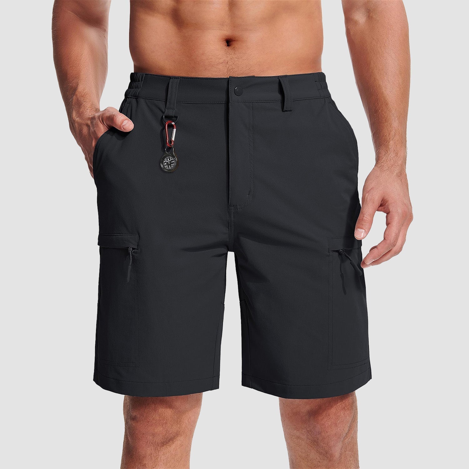Men's Casual Quick-Dry 5 Pockets Cargo Short