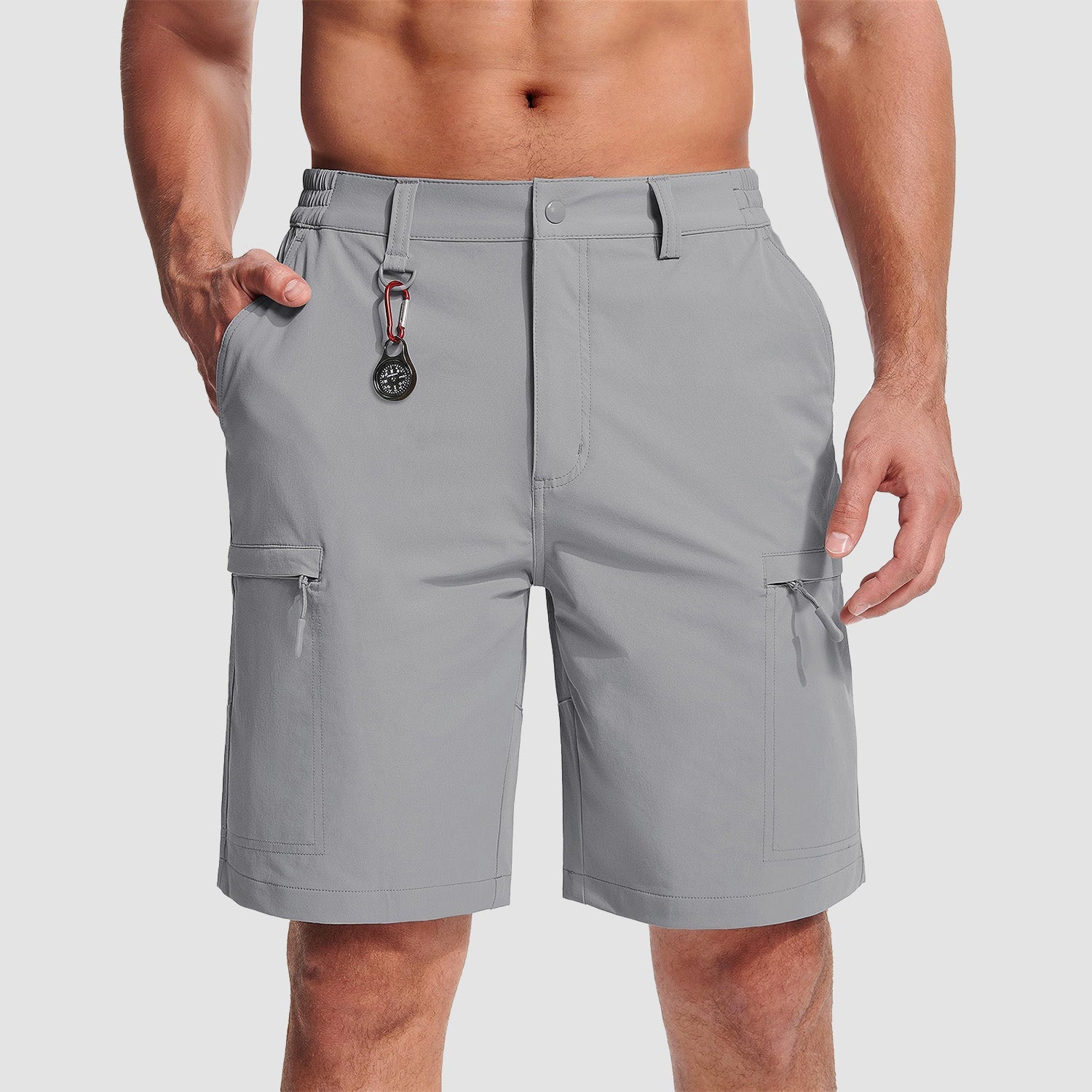 Men's Casual Quick-Dry 5 Pockets Cargo Short