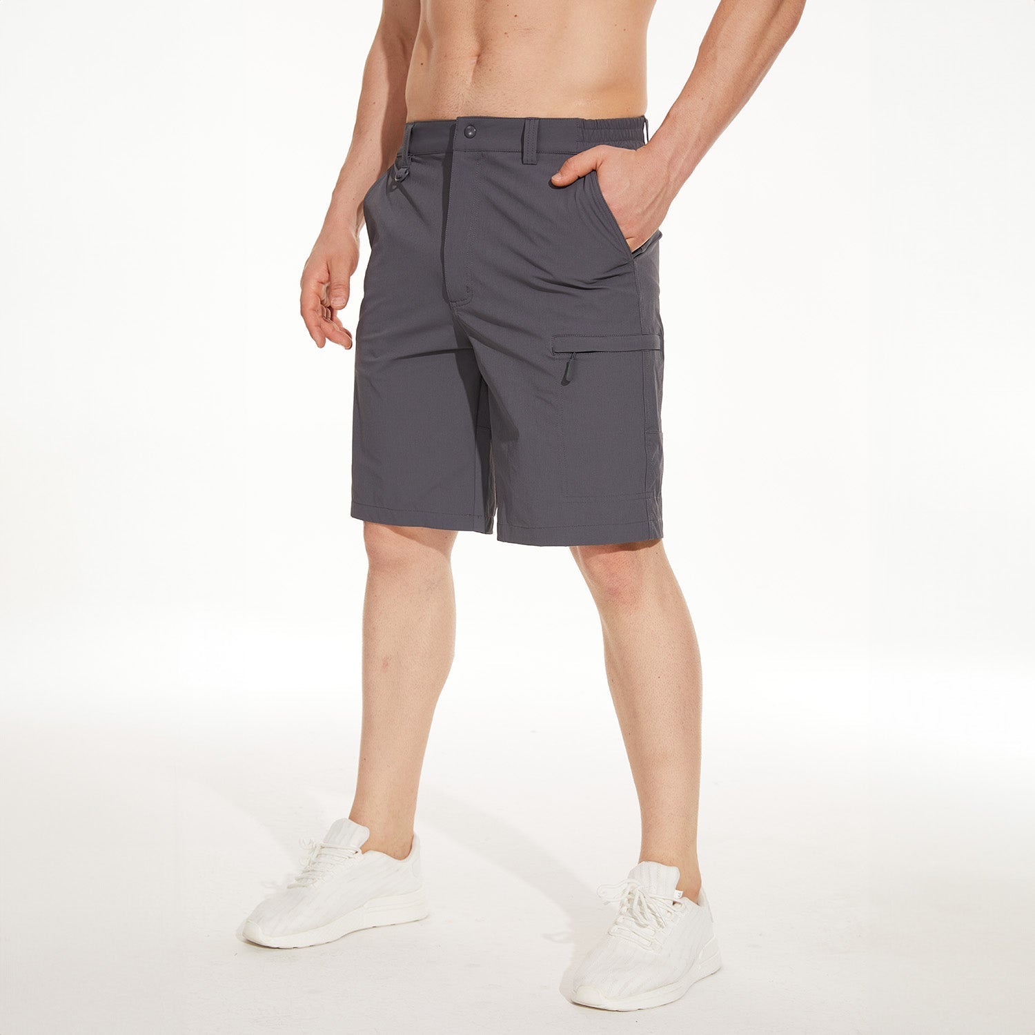 Men's Casual Quick-Dry 5 Pockets Cargo Short