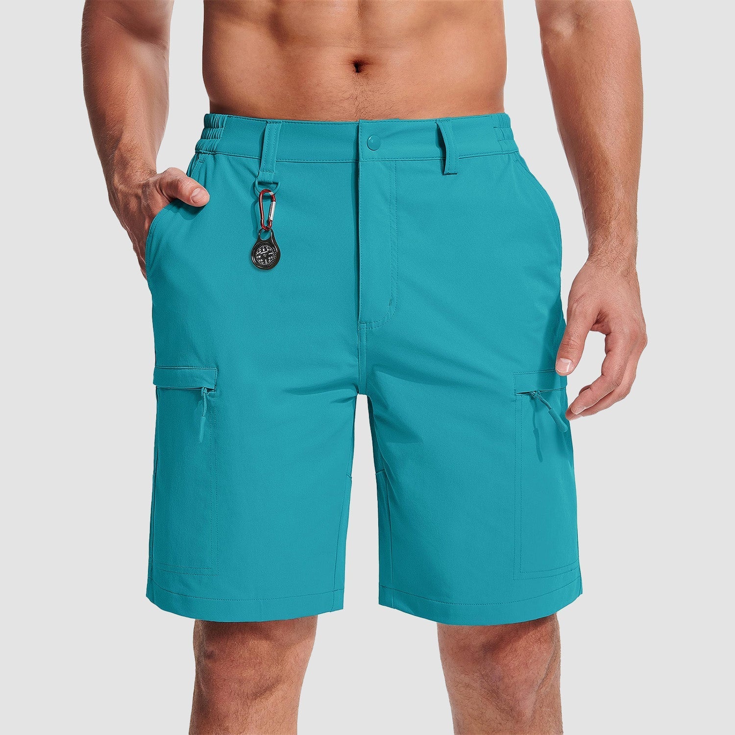 Men's Casual Quick-Dry 5 Pockets Cargo Short
