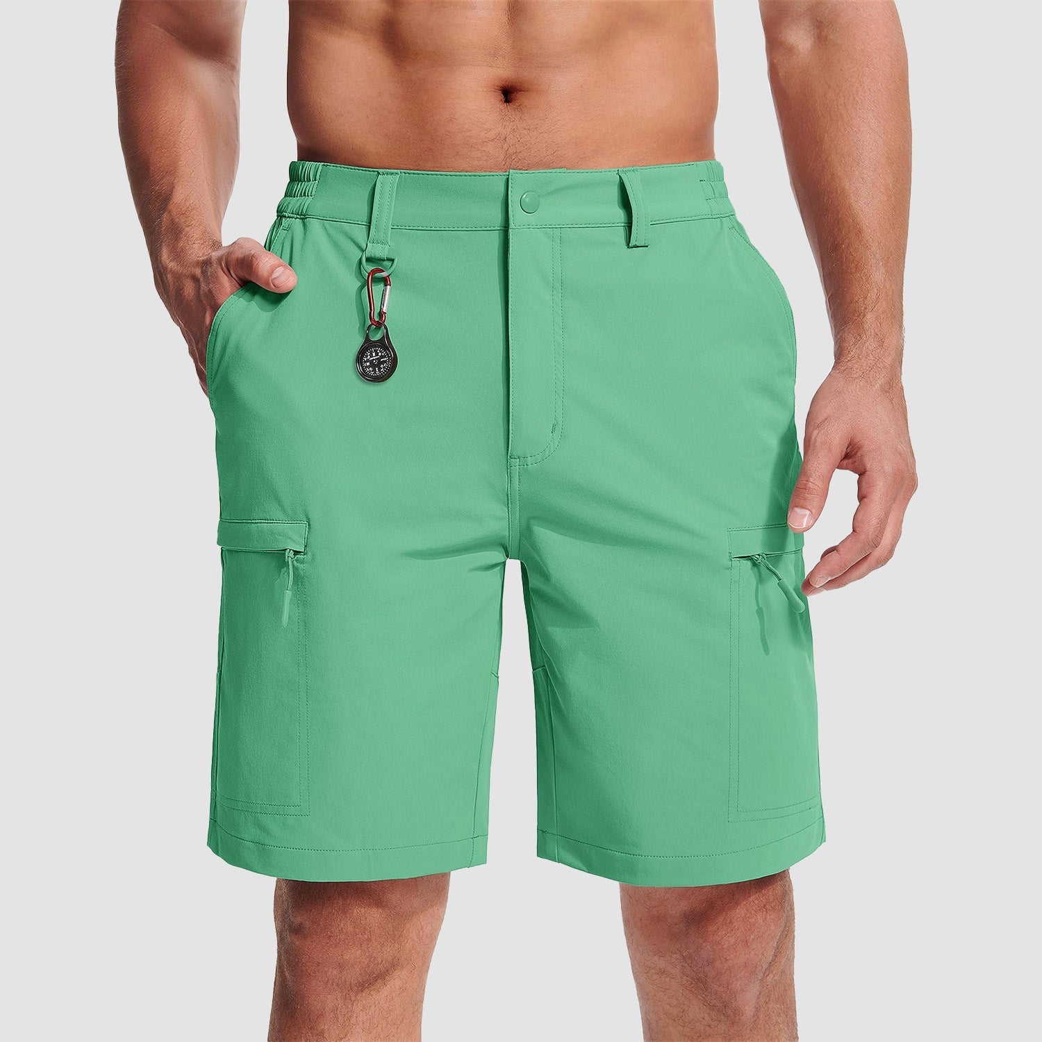 Men's Casual Quick-Dry 5 Pockets Cargo Short