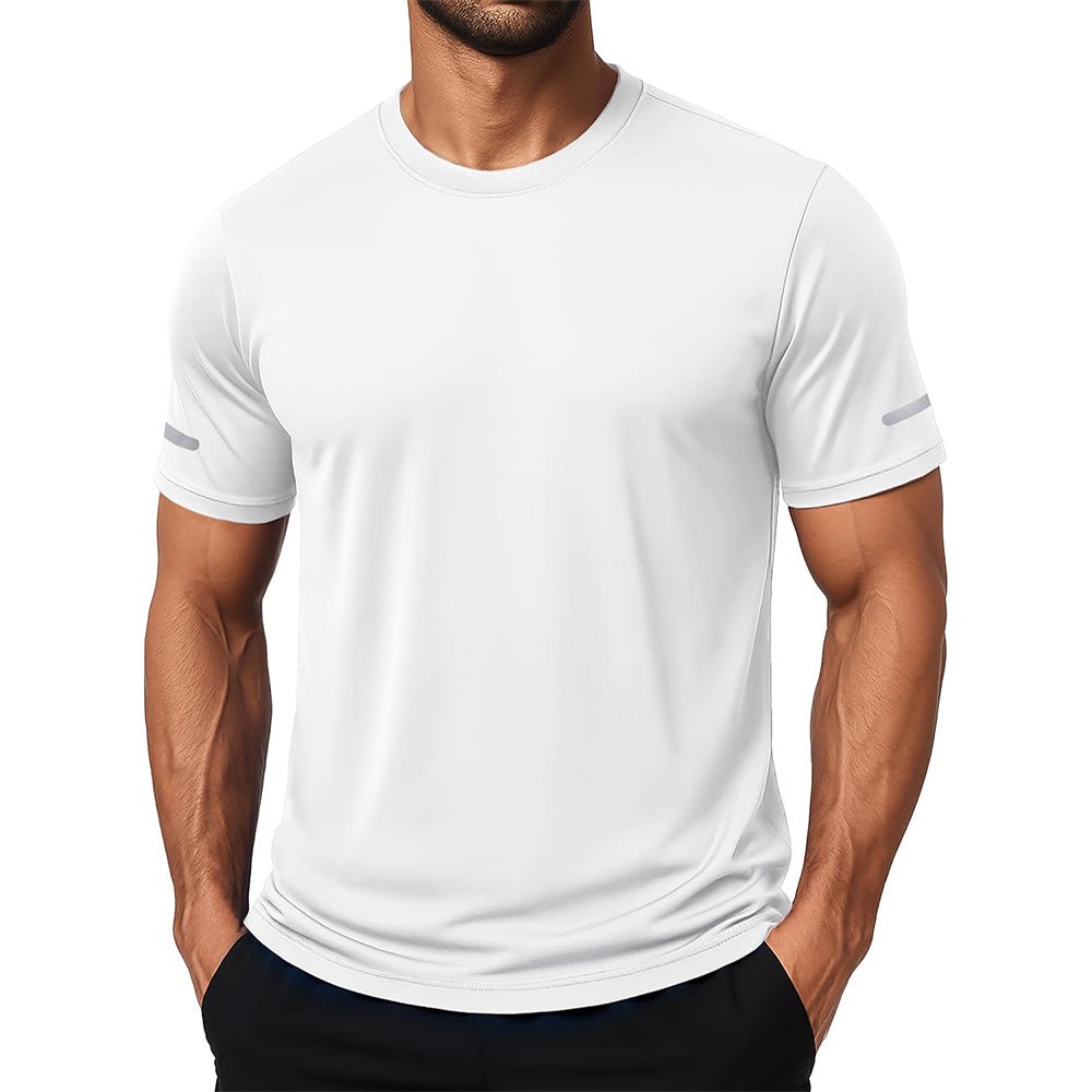 Men's Dry Fit Sun Protection Stretch Training & Sports T-Shirts