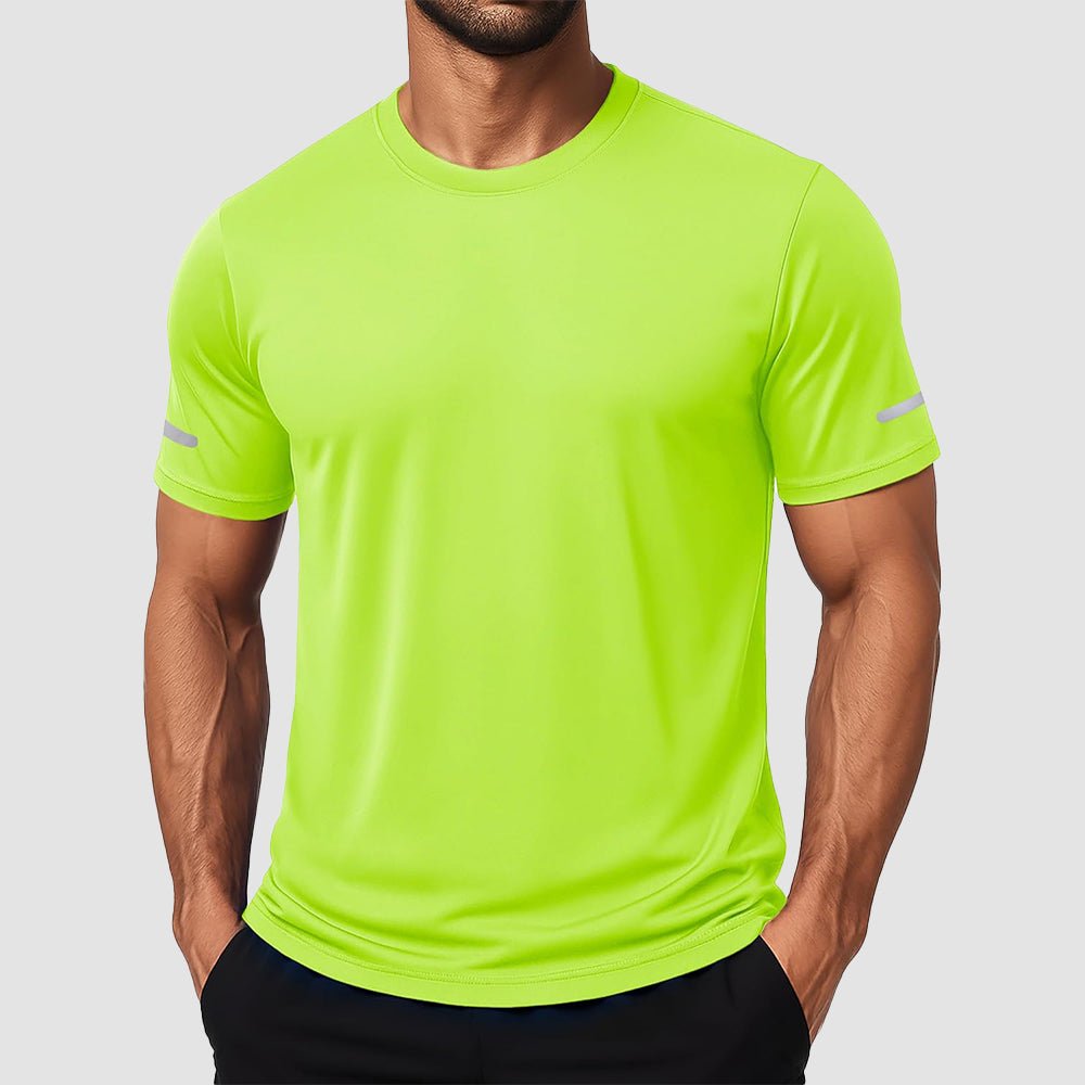 Men's Dry Fit Sun Protection Stretch Training & Sports T-Shirts