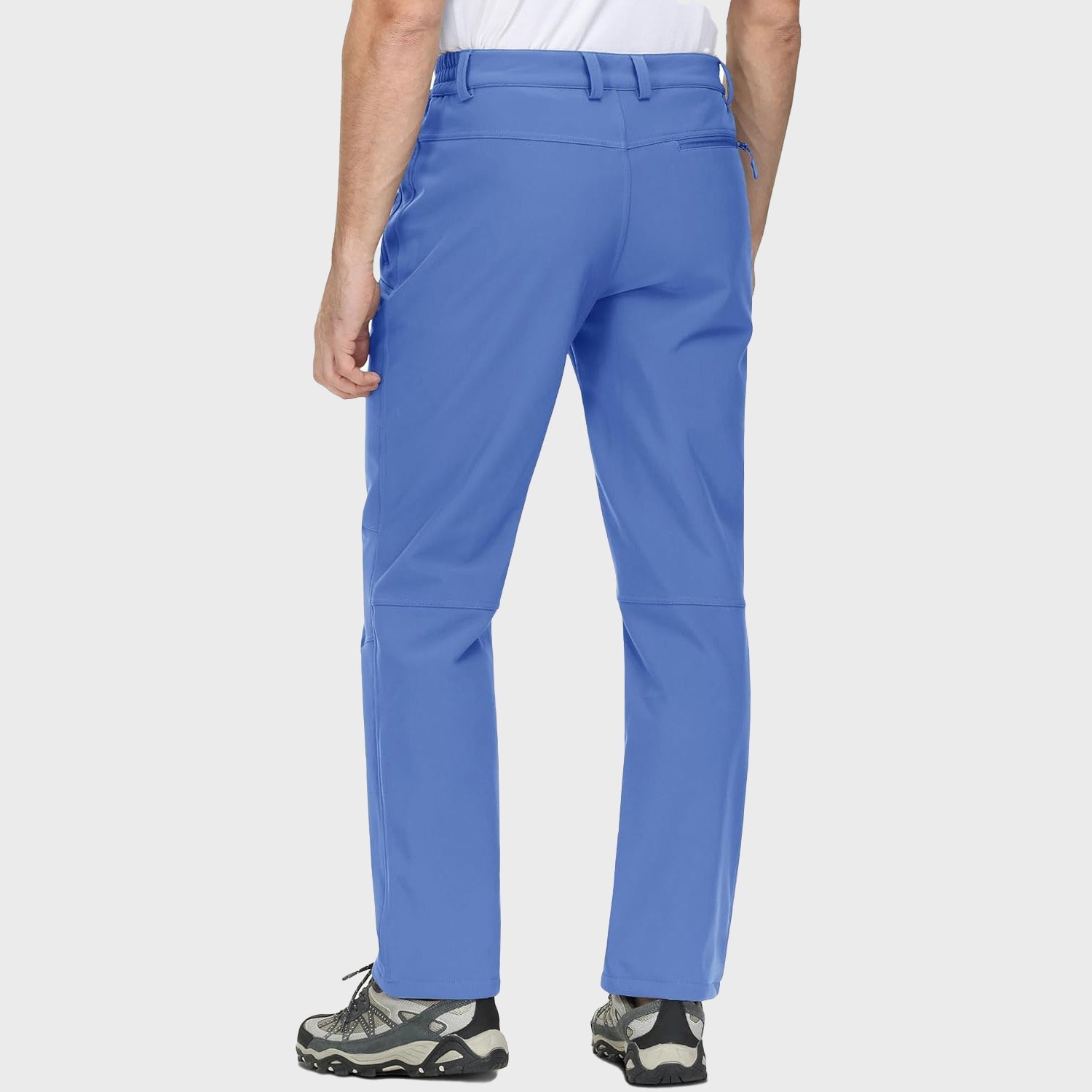 Men's Fleece Hiking Pants Water Resistant Ski Snow Pants
