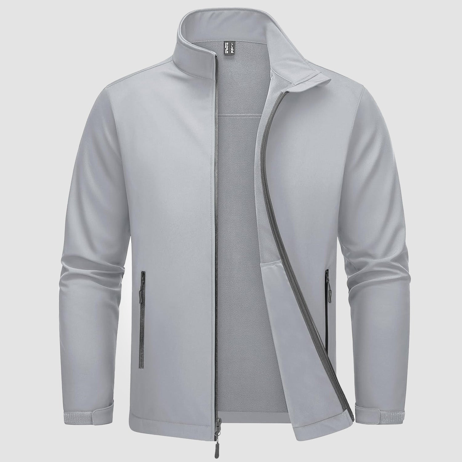 Men's Fleece-Lined Softshell Jacket, Waterproof & Windproof