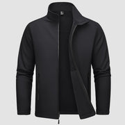 Men's Fleece-Lined Softshell Jacket, Waterproof & Windproof