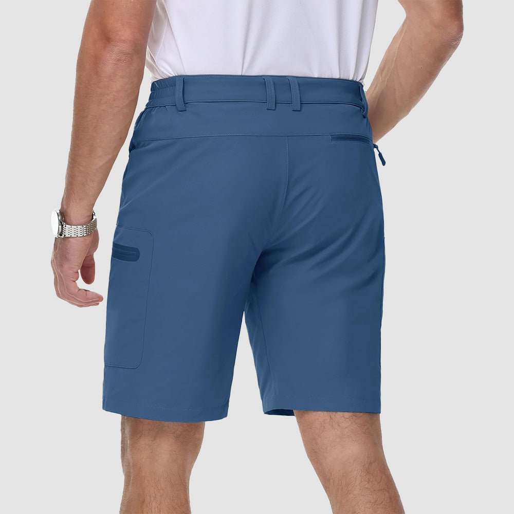 Men's Hiking Cargo Shorts with Zipper Pockets