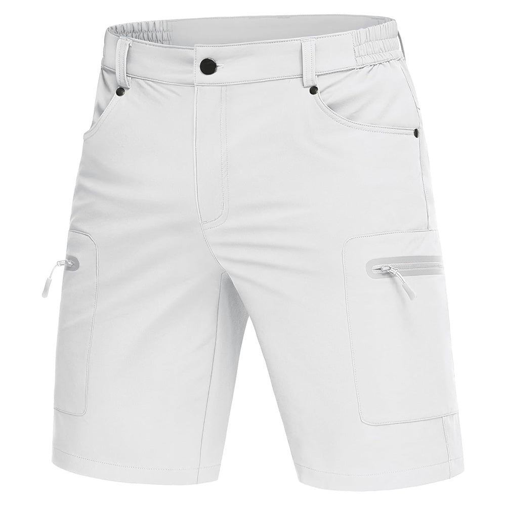 Men's Hiking Cargo Shorts with Zipper Pockets