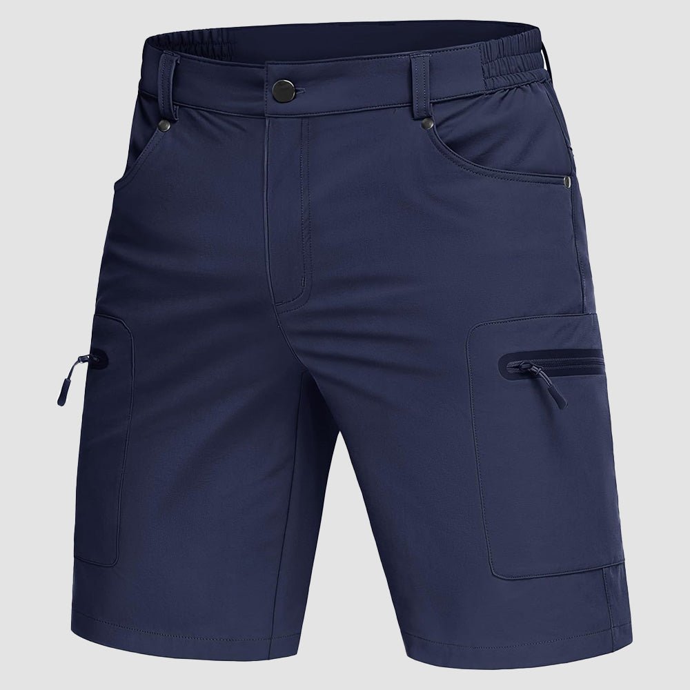 Men's Hiking Cargo Shorts with Zipper Pockets