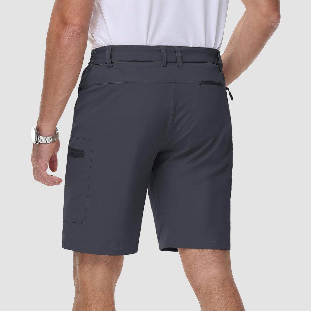 Men's Hiking Cargo Shorts with Zipper Pockets