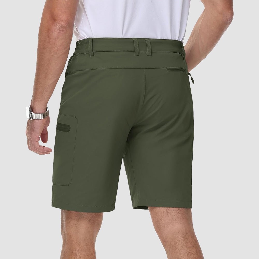 Men's Hiking Cargo Shorts with Zipper Pockets