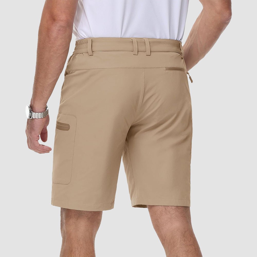 Men's Hiking Cargo Shorts with Zipper Pockets