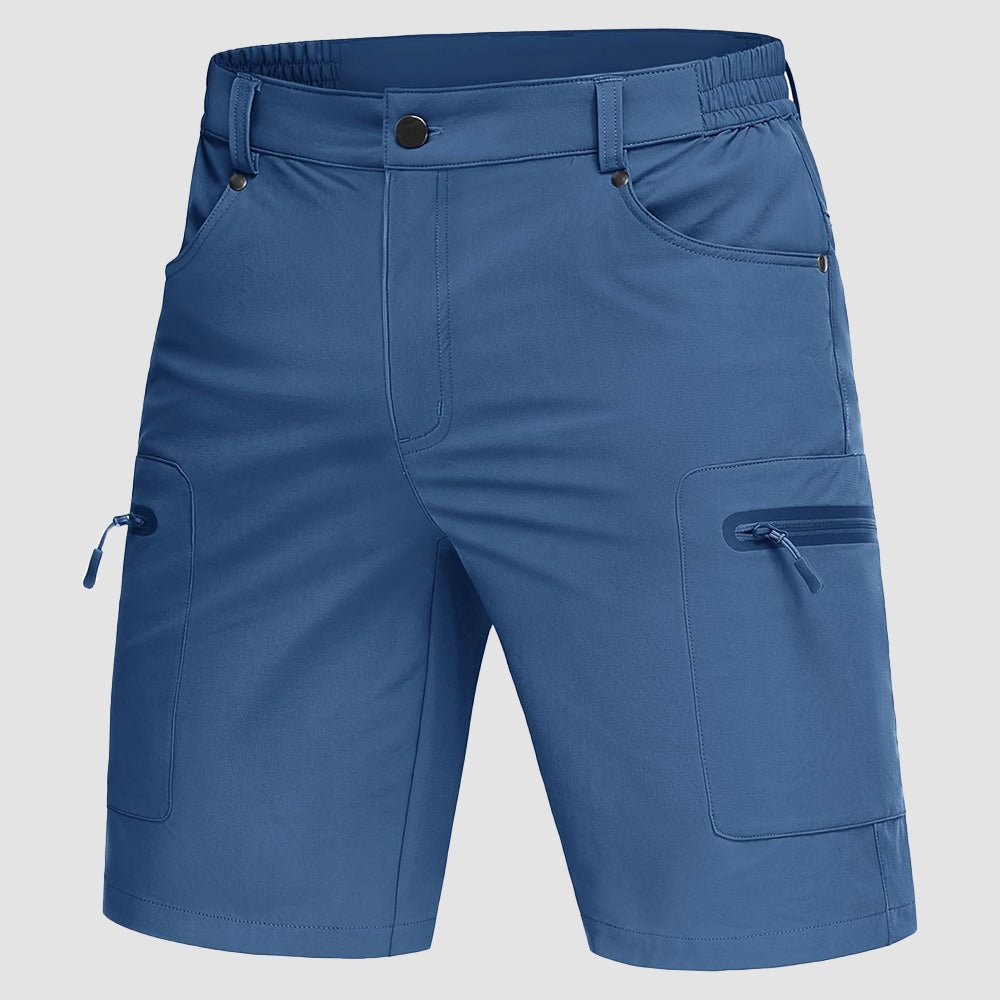 Men's Hiking Cargo Shorts with Zipper Pockets
