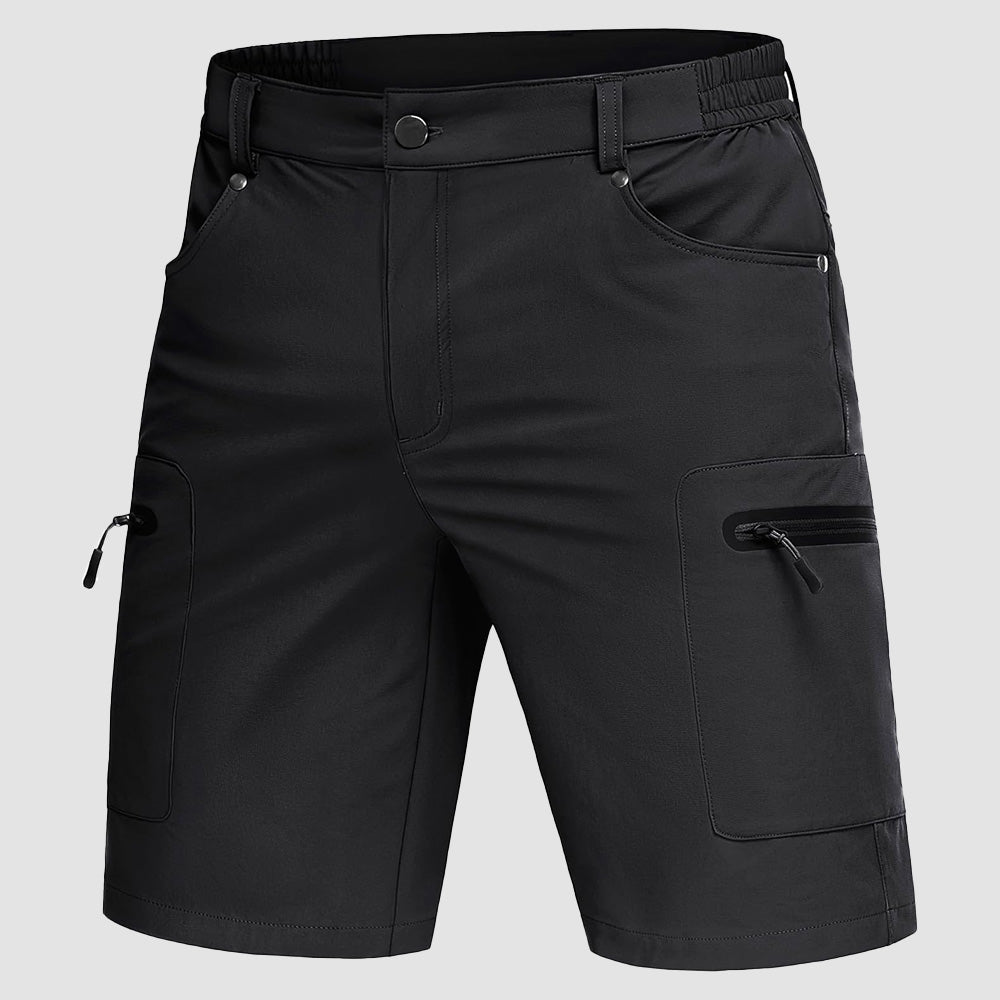 Men's Hiking Cargo Shorts with Zipper Pockets