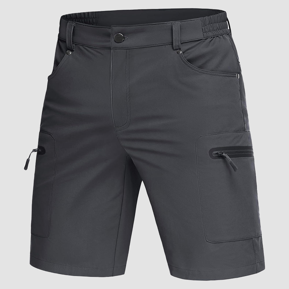 Men's Hiking Cargo Shorts with Zipper Pockets