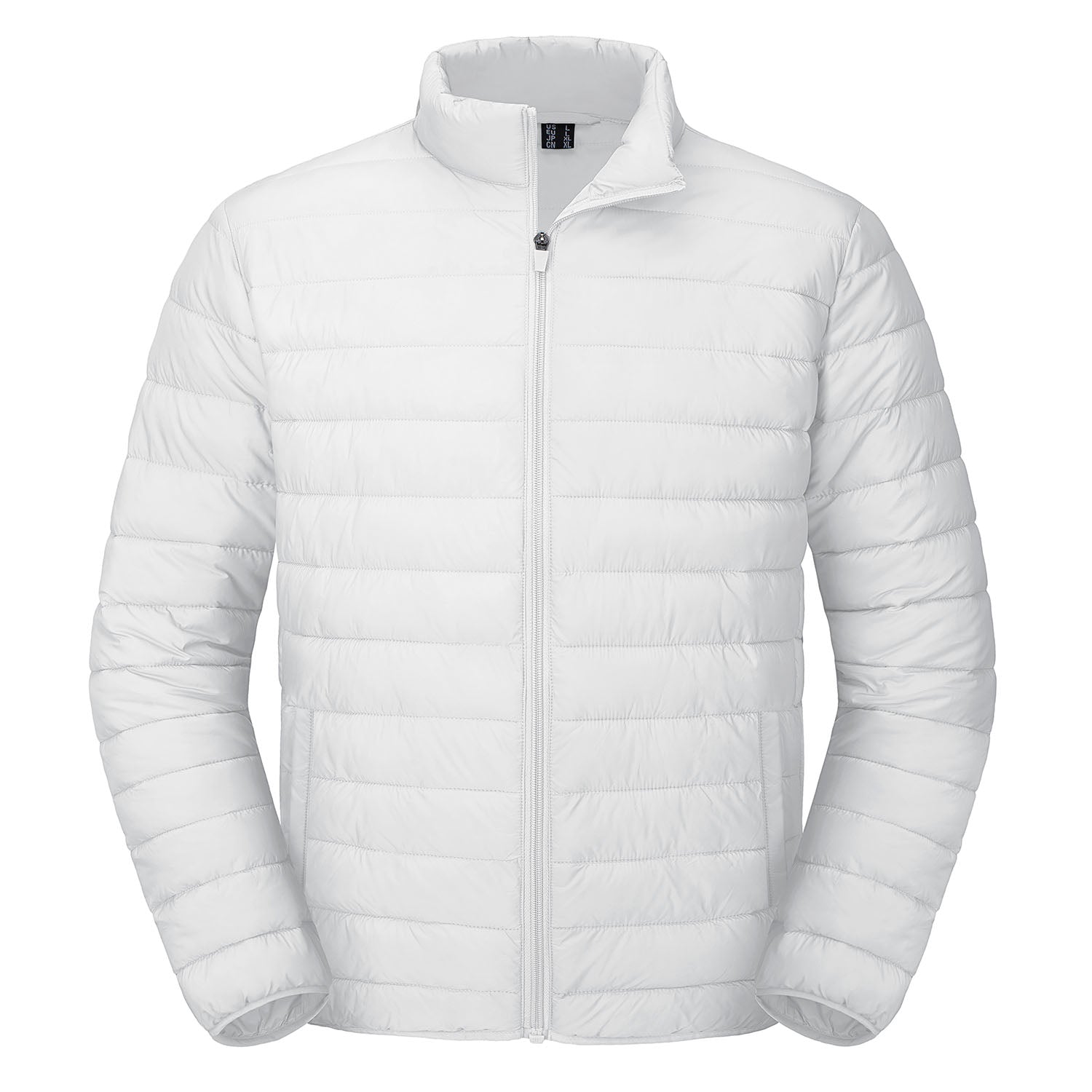 Men's Lightweight Puffer Jacket – Water-Repellent Winter Coat