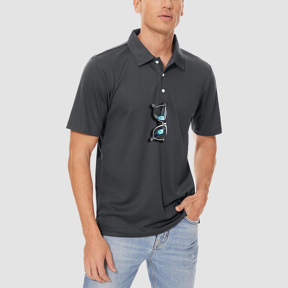 Men's Polo Quick Dry Short Sleeve Golf Polo