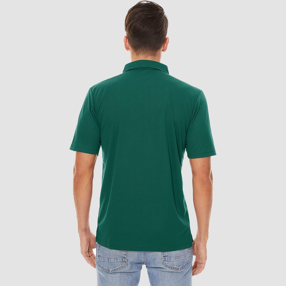 Men's Polo Quick Dry Short Sleeve Golf Polo