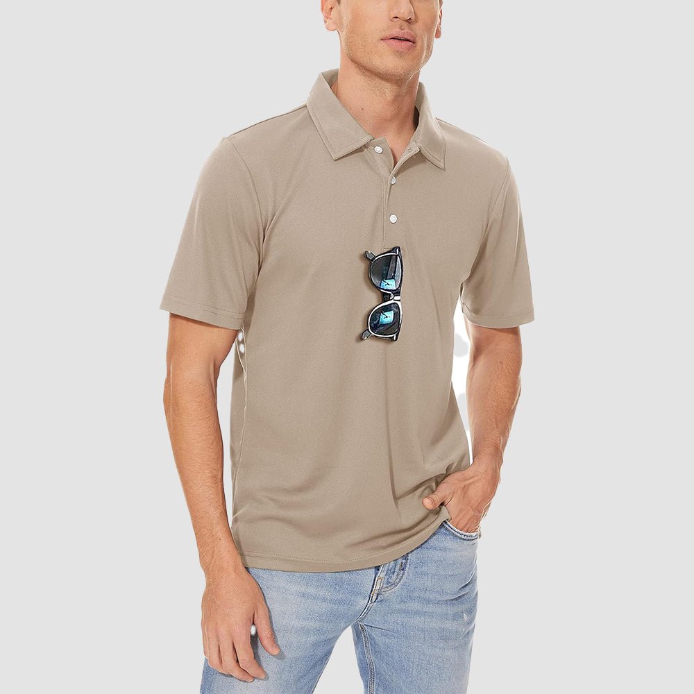 Men's Polo Quick Dry Short Sleeve Golf Polo