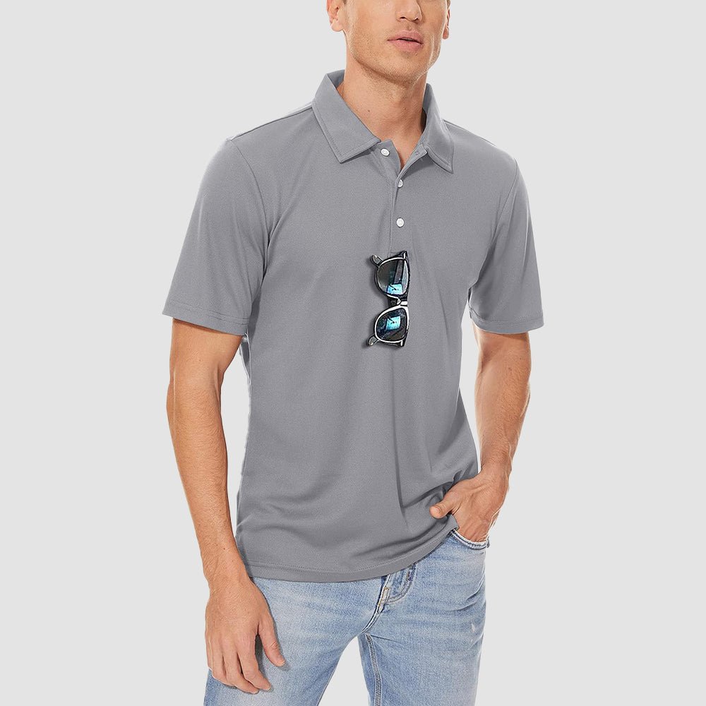 Men's Polo Quick Dry Short Sleeve Golf Polo