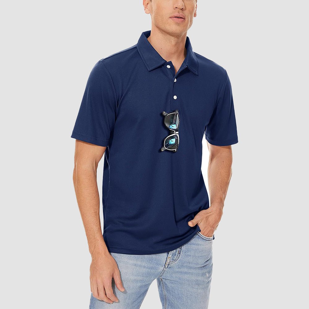 Men's Polo Quick Dry Short Sleeve Golf Polo