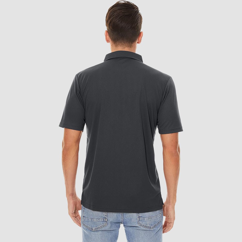 Men's Polo Quick Dry Short Sleeve Golf Polo