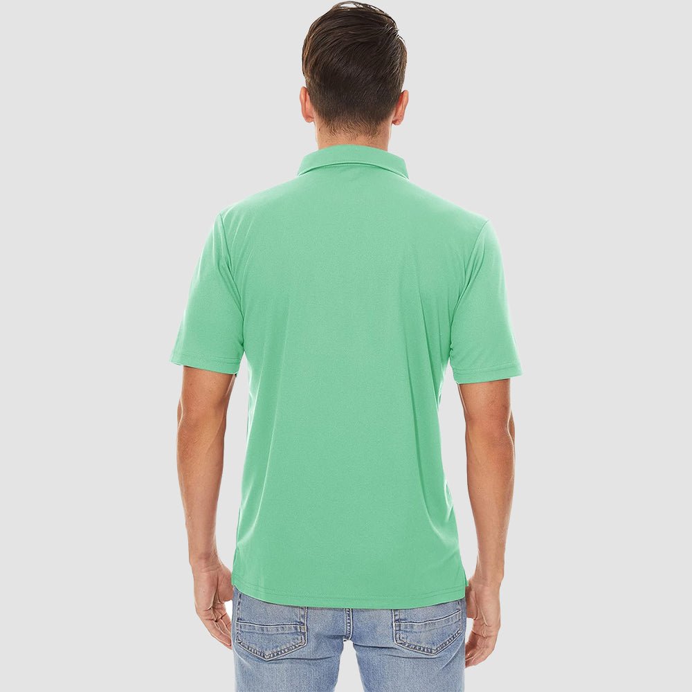 Men's Polo Quick Dry Short Sleeve Golf Polo
