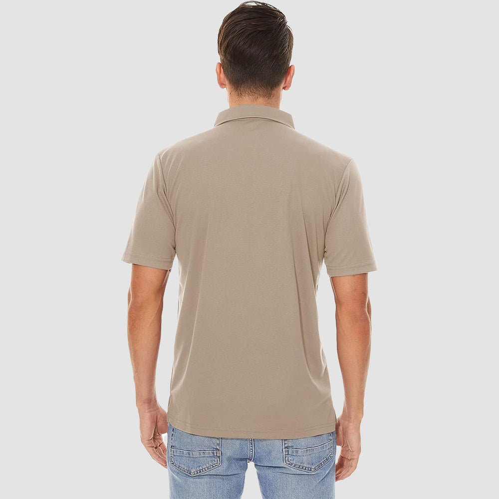 Men's Polo Quick Dry Short Sleeve Golf Polo