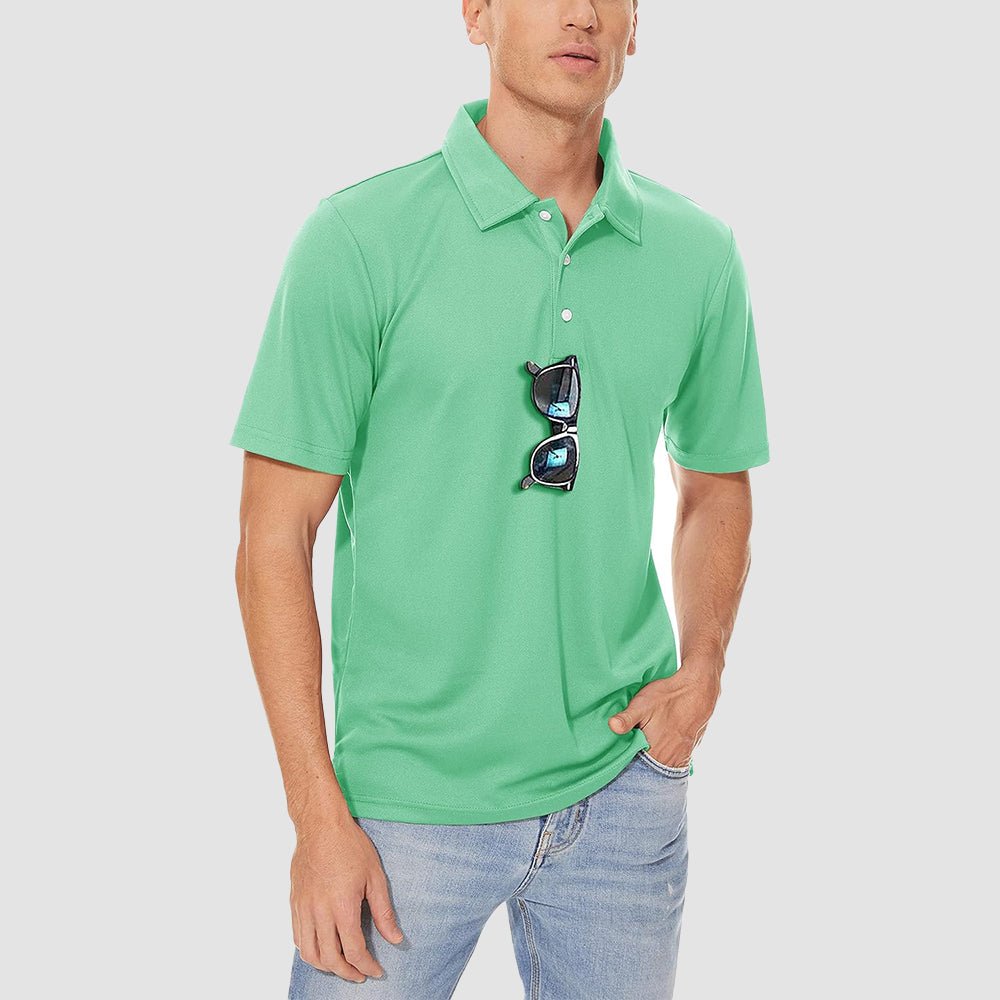 Men's Polo Quick Dry Short Sleeve Golf Polo