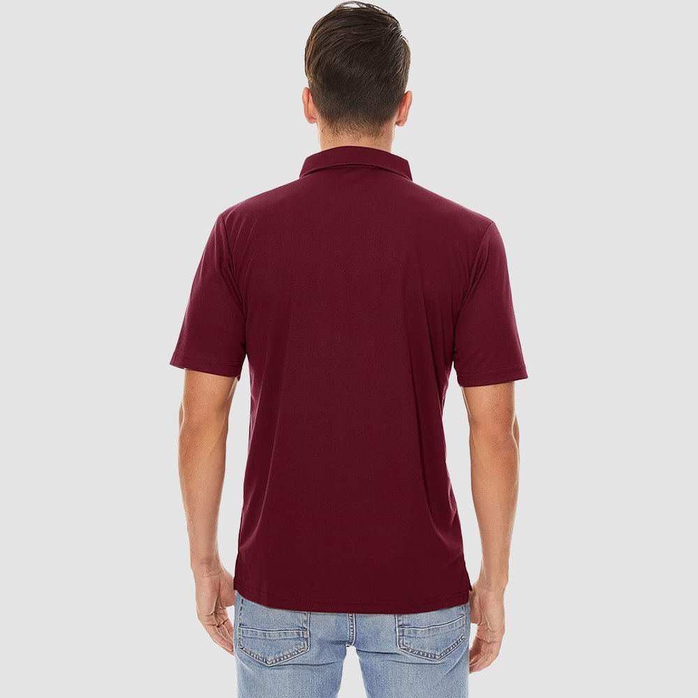 Men's Polo Quick Dry Short Sleeve Golf Polo