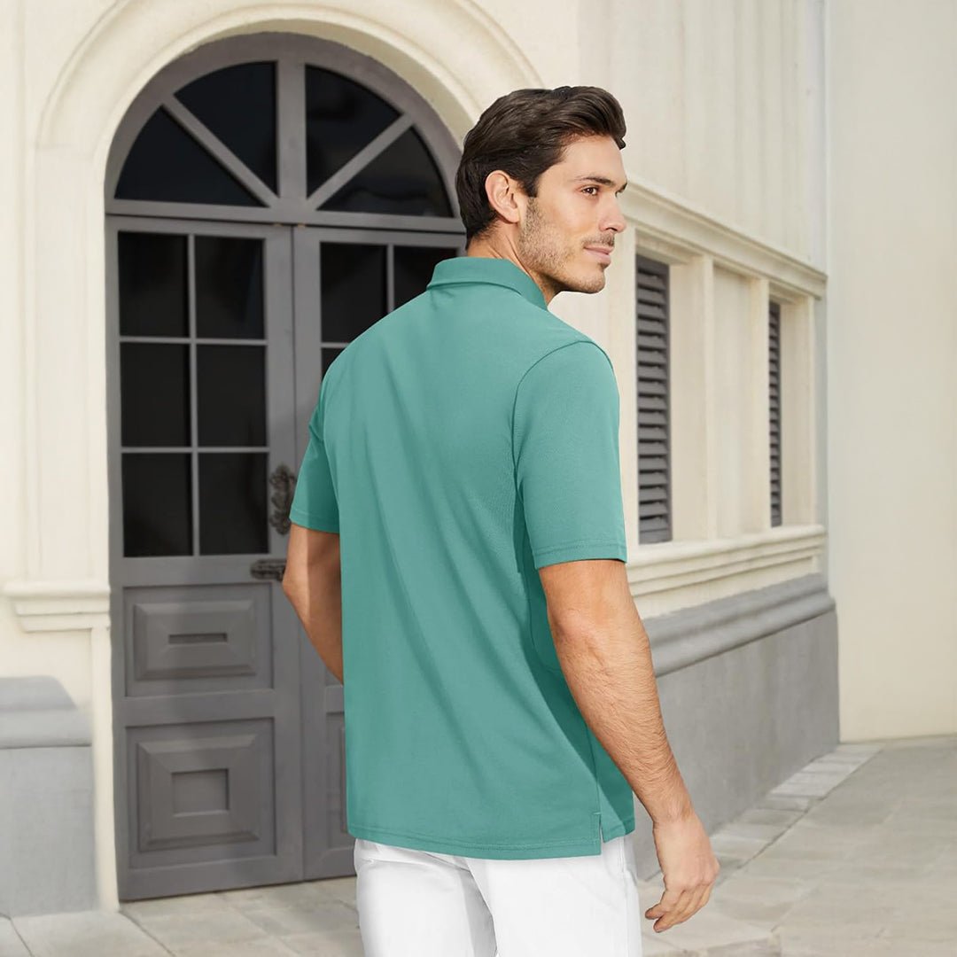 Men's Short Sleeve Golf Polo Shirt