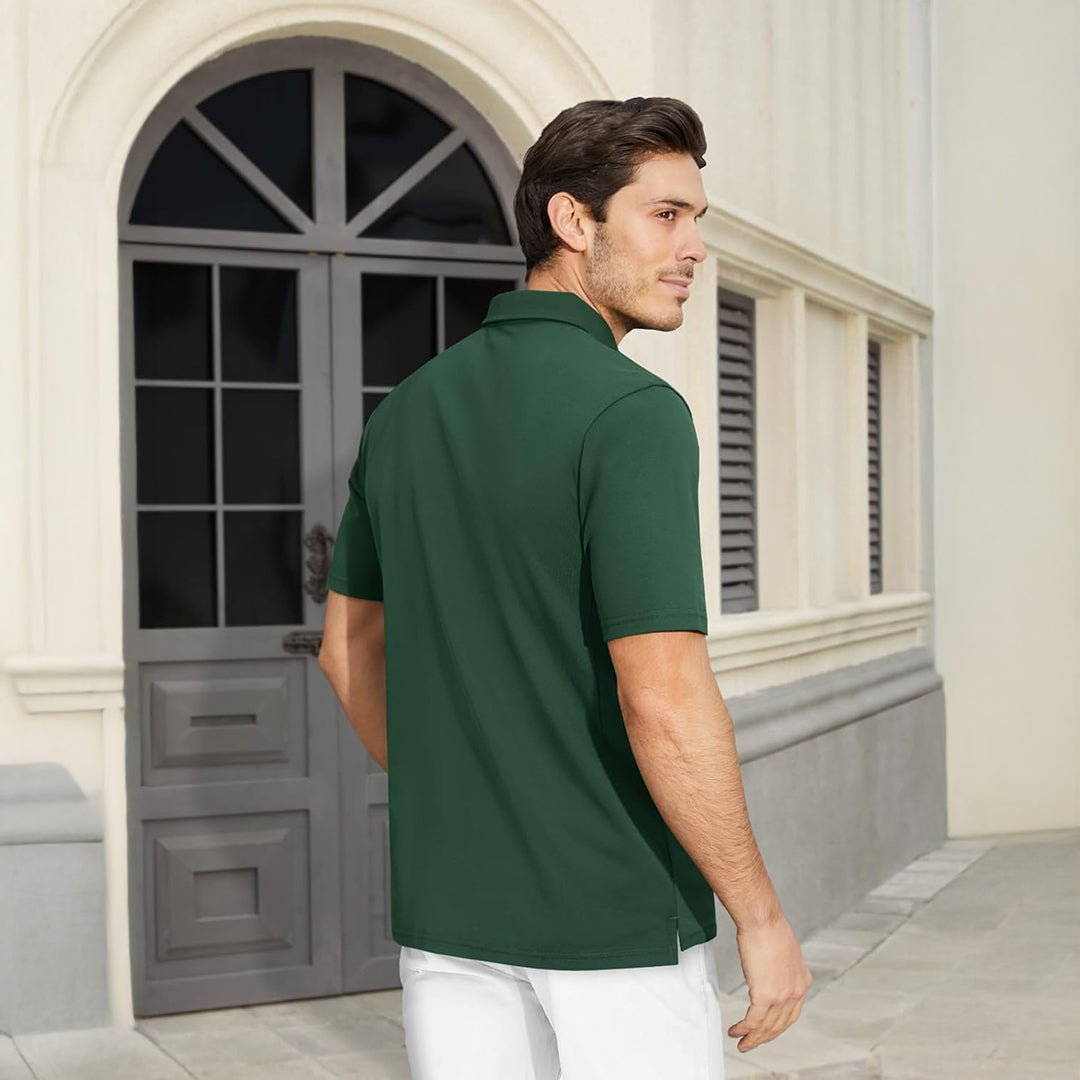 Men's Short Sleeve Golf Polo Shirt