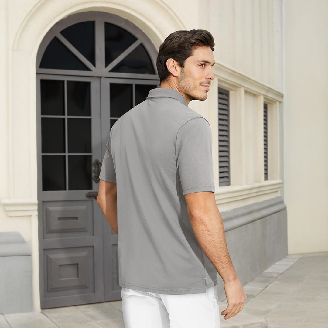Men's Short Sleeve Golf Polo Shirt