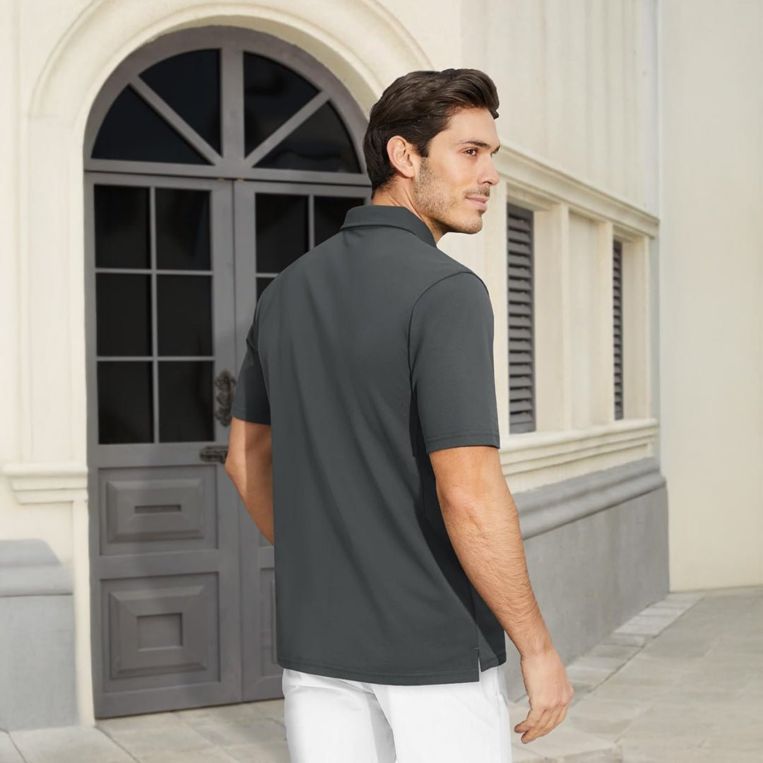 Men's Short Sleeve Golf Polo Shirt
