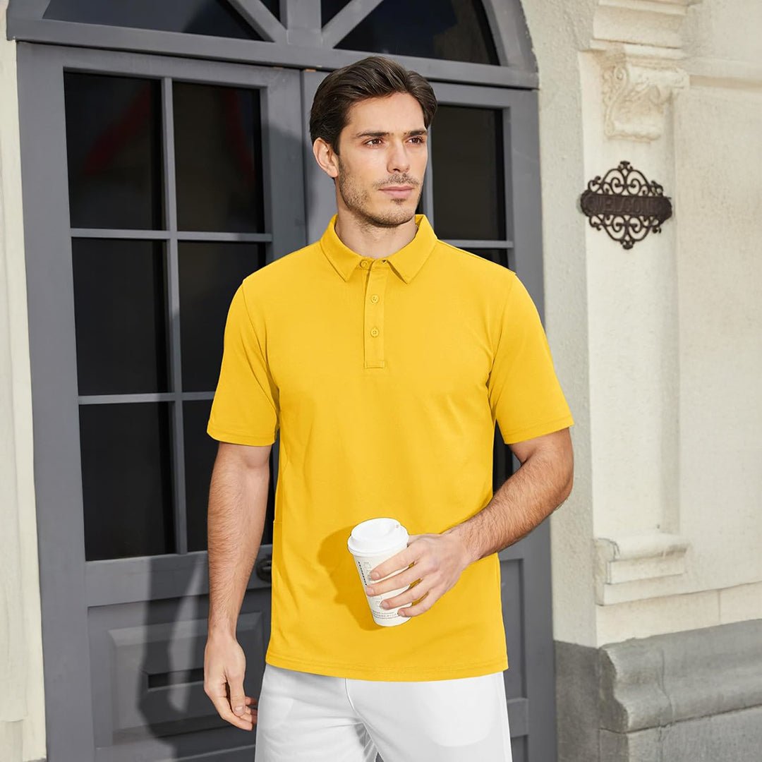 Men's Short Sleeve Golf Polo Shirt