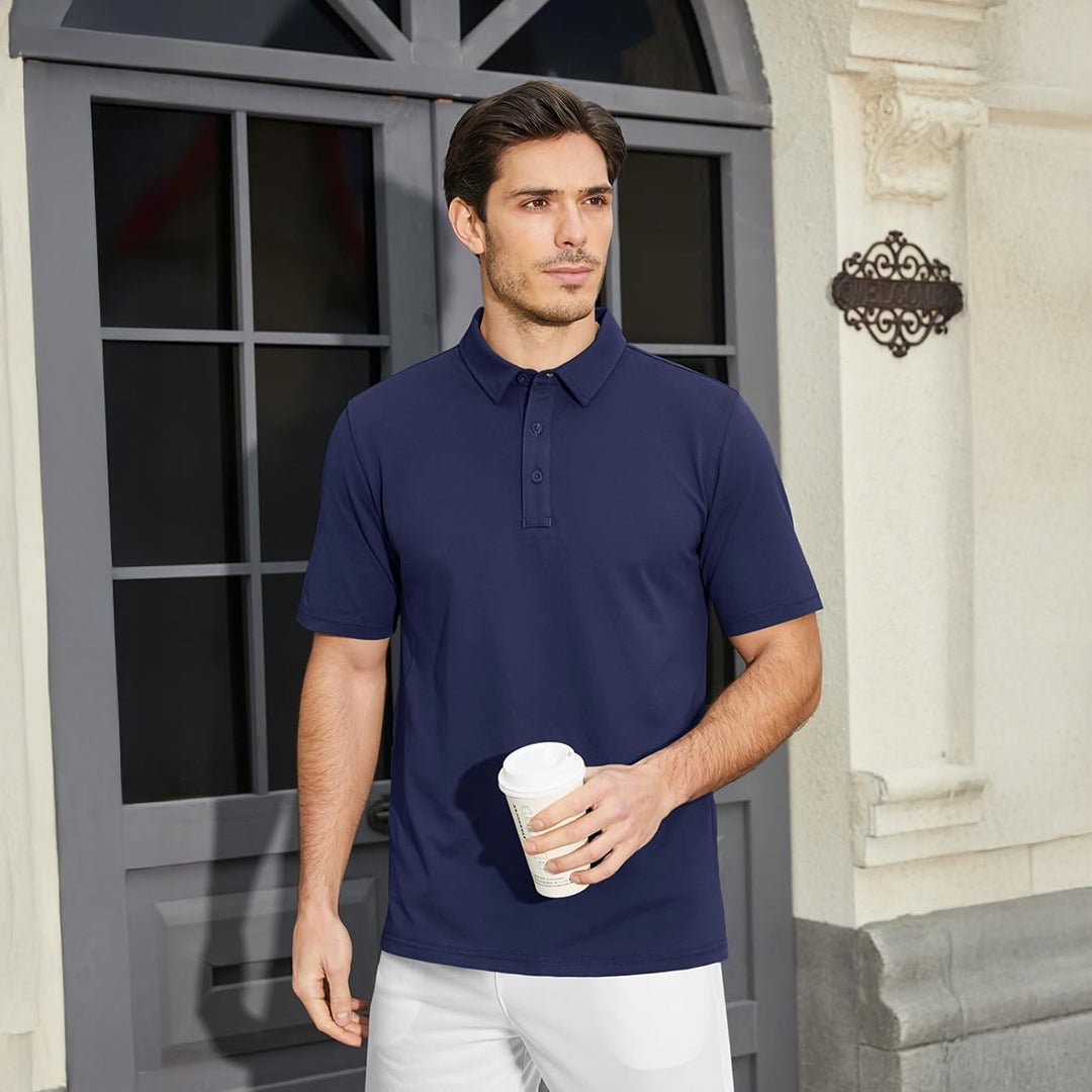 Men's Short Sleeve Golf Polo Shirt