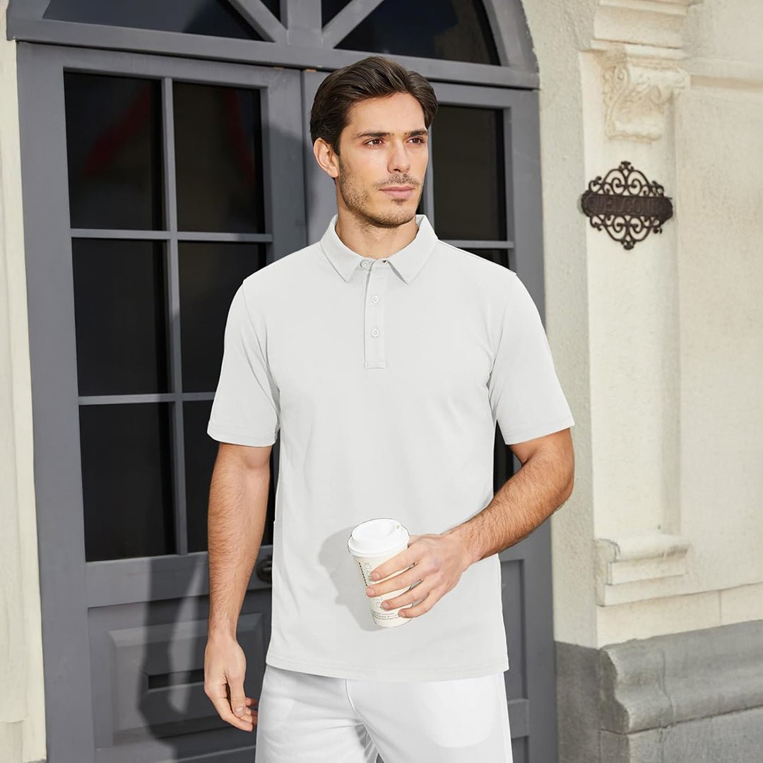 Men's Short Sleeve Golf Polo Shirt