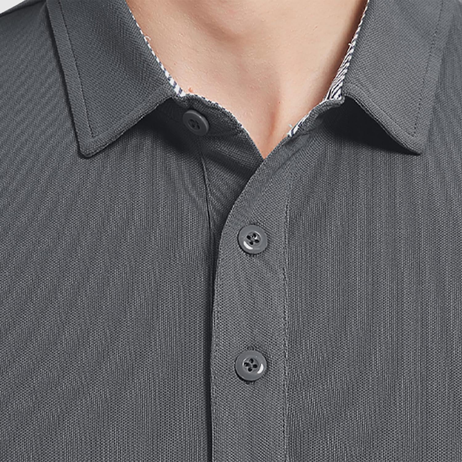 Men's Short Sleeve Polo Shirts Classic Golf Shirt