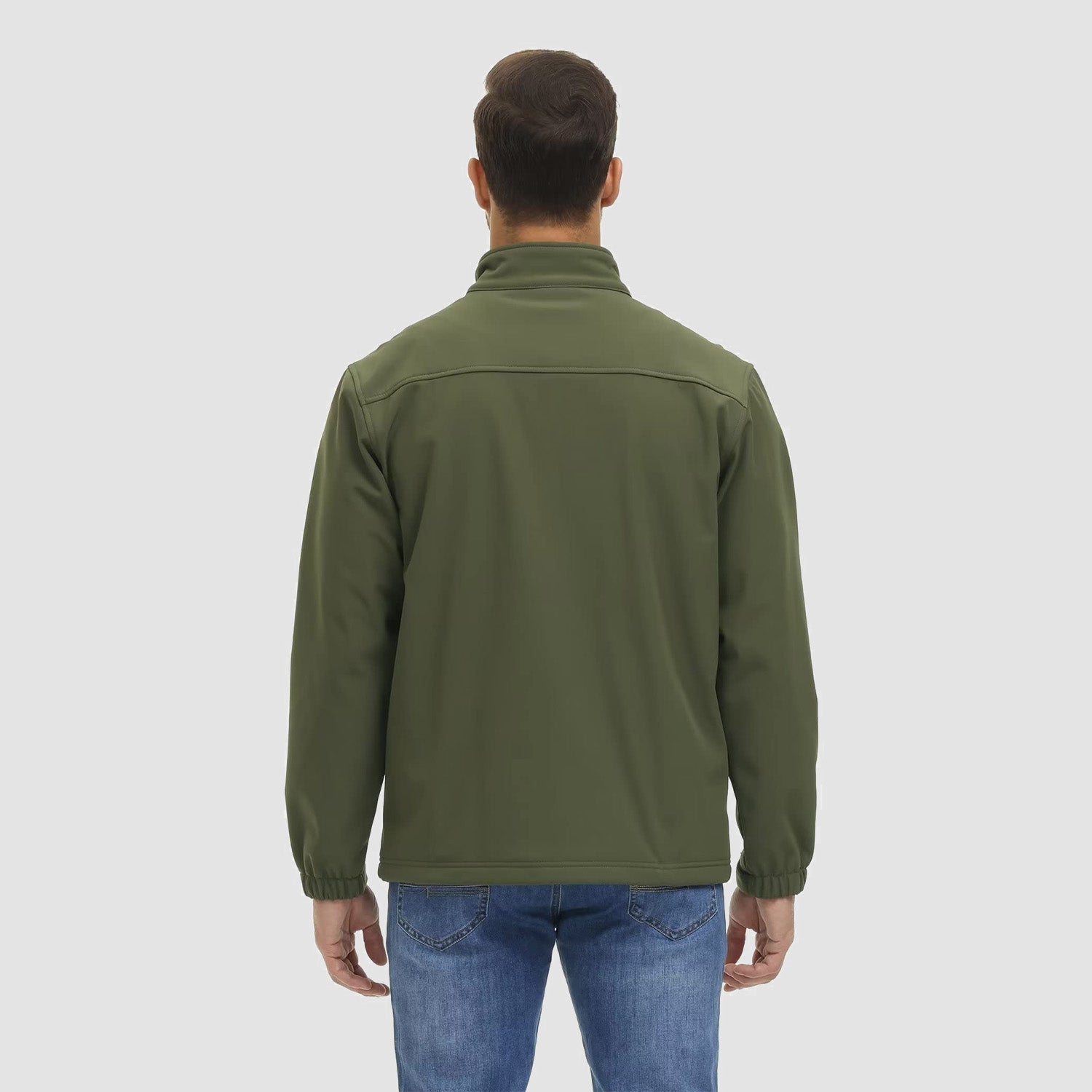 Men's Tactical Fleece-Lined Soft Shell Winter Jacket