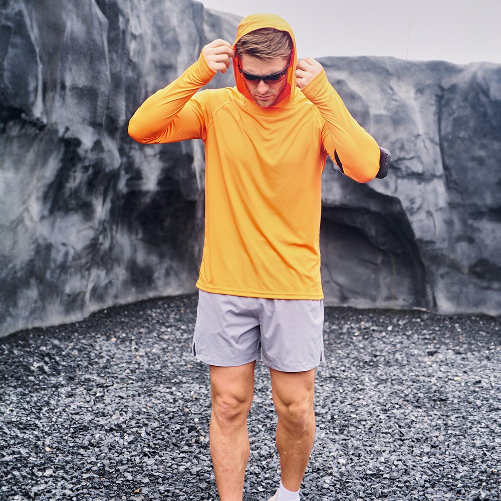 Men's UPF 50+ Hooded Fishing Shirts | Sun Protection