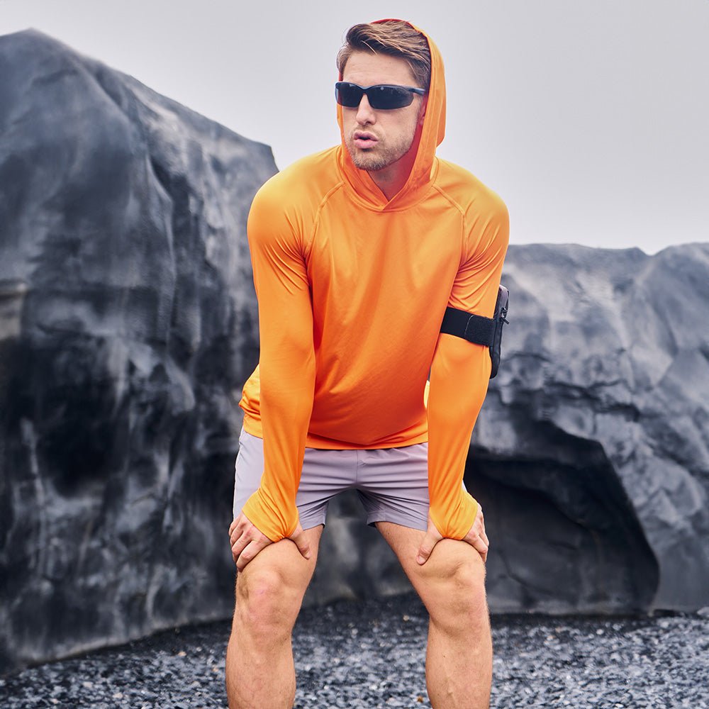 Men's UPF 50+ Hooded Fishing Shirts | Sun Protection