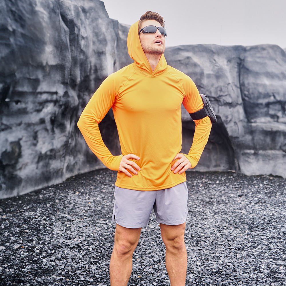 Men's UPF 50+ Hooded Fishing Shirts | Sun Protection
