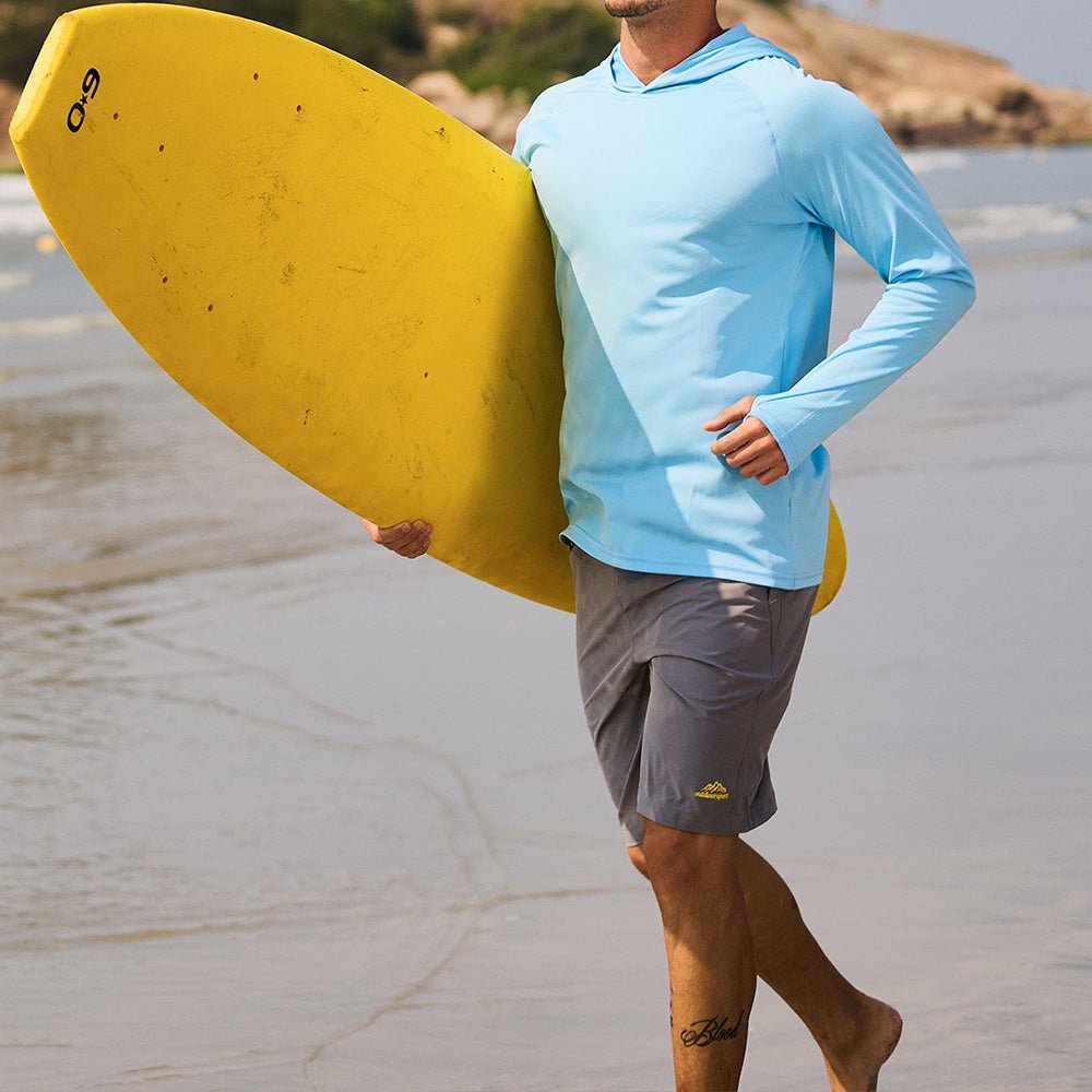 Men's UPF 50+ Hooded Fishing Shirts | Sun Protection