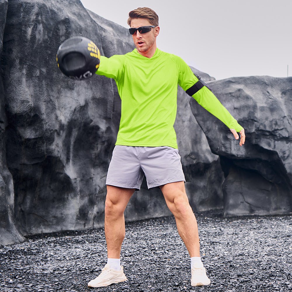 Men's UPF 50+ Hooded Fishing Shirts | Sun Protection