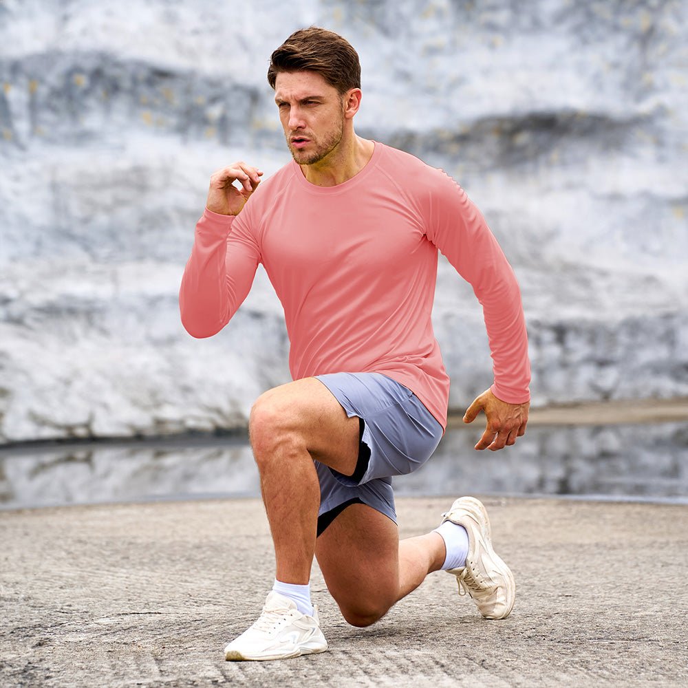 Men's UPF 50+ Quick Dry Shirt - Sun Protection for Hiking